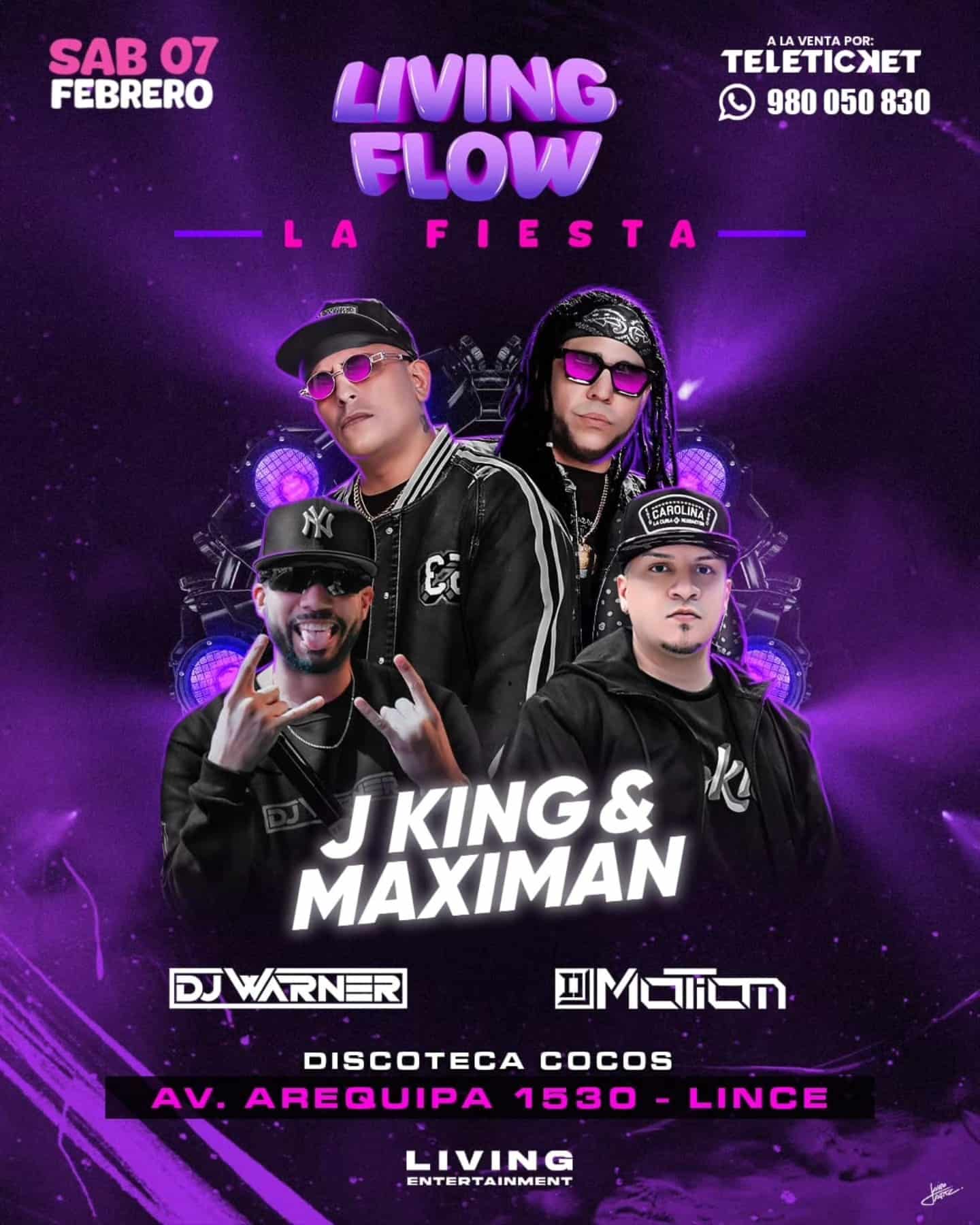 Living Flow – La Fiesta del Perreo: cuando el ritmo se apodera de Lima